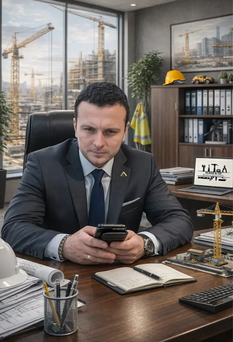 Volodymyr, grundare av Vlade & Co Bygg och Renovering AB